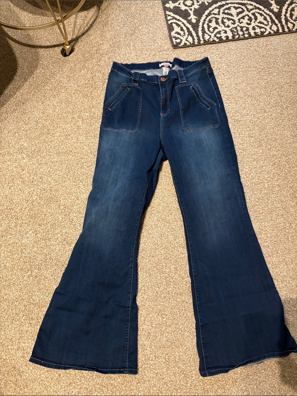 Women’s Dark Blue Flared Jeans
